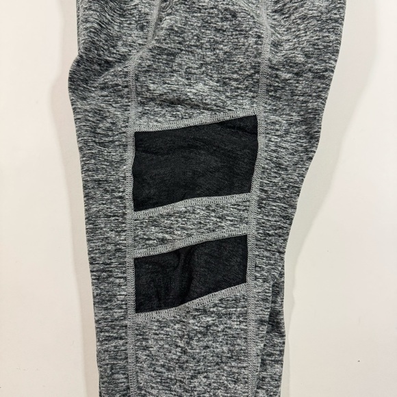 Beyond Yoga High Waist Mesh Panel Leggings Spacedye Grey - Picture 4 of 10